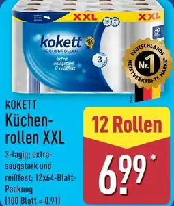 Aldi Nord KOKETT Küchenrollen XXL Angebot