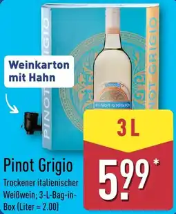 Aldi Nord Pinot Grigio Angebot