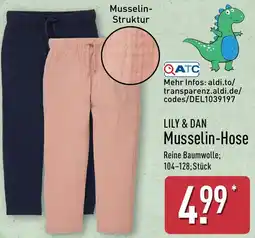 Aldi Nord LILY & DAN Musselin-Hose Angebot
