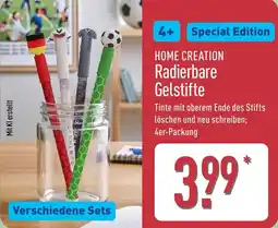 Aldi Nord HOME CREATION Radierbare Gelstifte Angebot