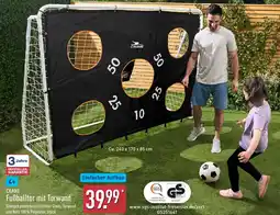 Aldi Nord CRANE Fußballtor mit Torwand Angebot