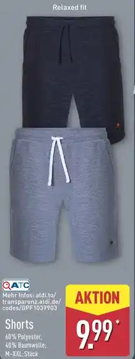 Aldi Nord Shorts Angebot