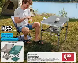 Aldi Nord ADVENTURIDGE Campingstuhl Angebot