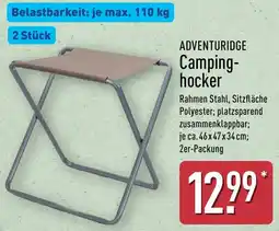 Aldi Nord ADVENTURIDGE Campinghocker Angebot
