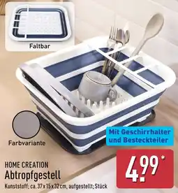Aldi Nord HOME CREATION Abtropfgestell Angebot