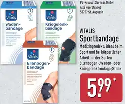 Aldi Nord VITALIS Sportbandage Angebot