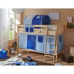 Netto Marken-Discount TiCAA Etagenbett Erni Country Kiefer Natur Angebot