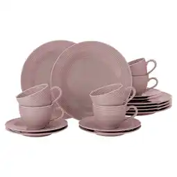 Netto Marken-Discount Seltmann Weiden Kaffeeservice Beat Color Glaze 18er Set Angebot