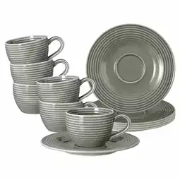 Netto Marken-Discount Seltmann Weiden Espressotassen mit Untertassen Beat Color Glaze 100 ml 6er Set Angebot