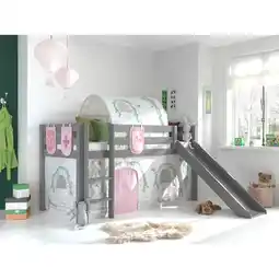 Netto Marken-Discount Spielbett Pino inkl. Rutsche mit Textilset Vorhang, Tunnel und 3 Taschen versch. Designs Angebot