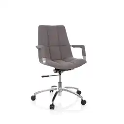 Netto Marken-Discount hjh OFFICE Home Office Bürostuhl SARANTO Stoff mit Armlehnen Angebot