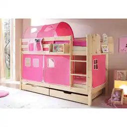 Netto Marken-Discount TiCAA Etagenbett Marcel Kiefer Natur Classic Angebot
