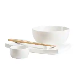 Netto Marken-Discount Mäser Asia-Set, Porzellan Tokio Nights Angebot