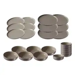 Netto Marken-Discount Ritzenhoff & Breker Teller und Schalenset Jasper 24er Set Angebot