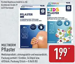 Aldi Nord MULTINORM Pflaster Angebot