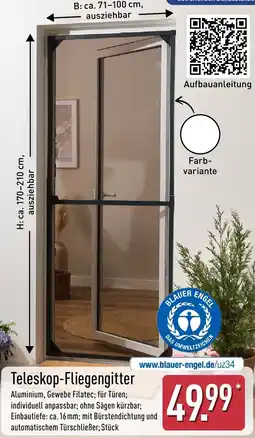 Aldi Nord Teleskop-Fliegengitter Angebot