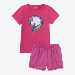 NKD Kinder-Mädchen-Shorty mit Einhorn-Motiv, 2-teilig Angebot