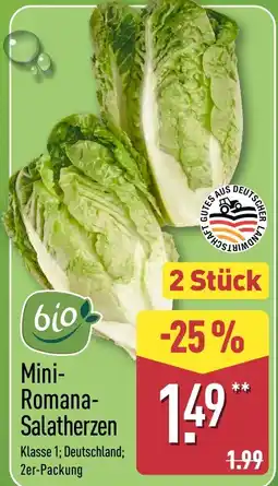 Aldi Nord Mini Romana Salatherzen Angebot