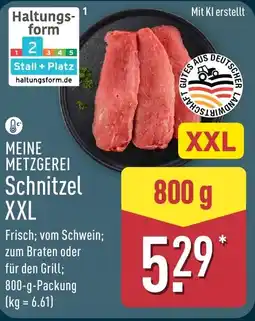 Aldi Nord MEINE METZGEREI Schnitzel XXL Angebot