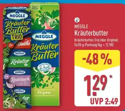 Aldi Nord MEGGLE Kräuterbutter Angebot