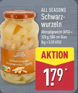 Aldi Nord ALL SEASONS Schwarzwurzeln Angebot