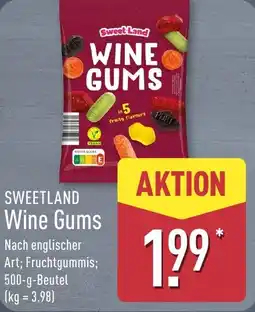 Aldi Nord SWEETLAND Wine Gums Angebot