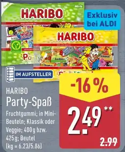 Aldi Nord HARIBO Party-Spaß Angebot