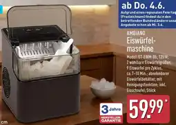 Aldi Nord AMBIANO Eiswürfelmaschine Angebot