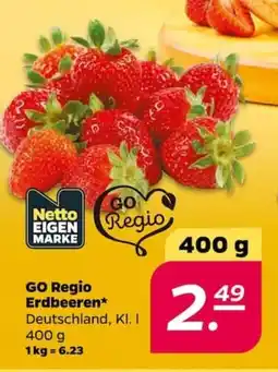 NETTO GO Regio Erdbeeren Angebot