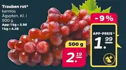 NETTO Trauben rot Angebot