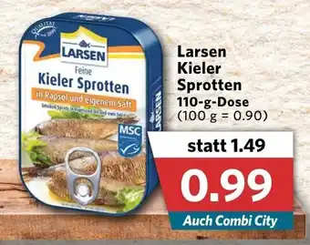 Combi Larsen Kieler Sprotten 110g Angebot