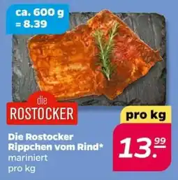 NETTO Die Rostocker Rippchen vom Rind Angebot