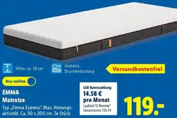 Lidl EMMA Matratze Angebot