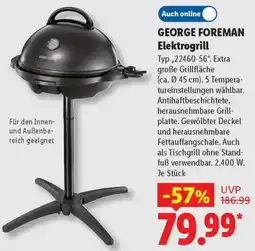 Lidl GEORGE FOREMAN Elektrogrill Angebot