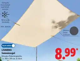 Lidl LIVARNO Sonnensegel Angebot