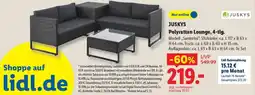 Lidl JUSKYS Polyrattan Lounge, 4-tlg. Angebot