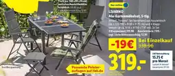 Lidl LIVARNO Alu-Gartenmöbelset, 5-tlg. Angebot