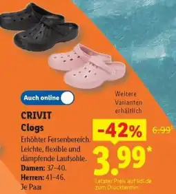 Lidl CRIVIT Clogs Angebot