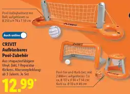 Lidl CRIVIT Aufblasbares Pool-Zubehör Angebot