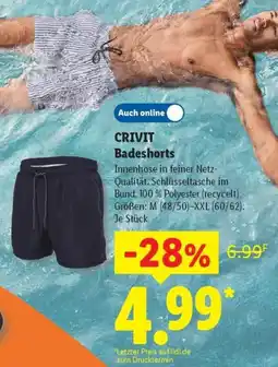 Lidl CRIVIT Badeshorts Angebot