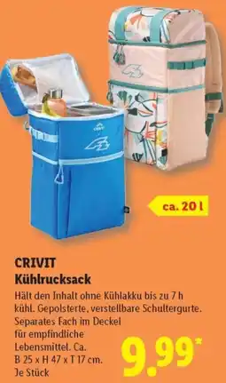 Lidl CRIVIT Kühlrucksack Angebot
