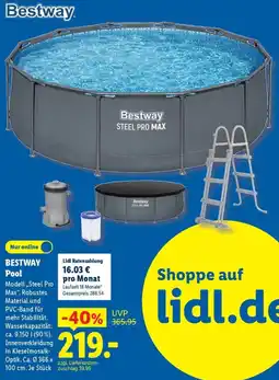 Lidl BESTWAY Pool Angebot