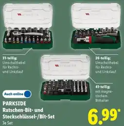 Lidl PARKSIDE Ratschen-Bit- und Steckschlüssel-/Bit-Set Angebot