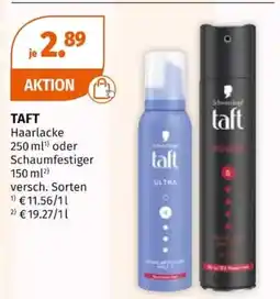 Müller TAFT Haarlacke o. Schaumfestiger Angebot