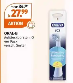 Müller ORAL-B Aufsteckbürsten iO Angebot