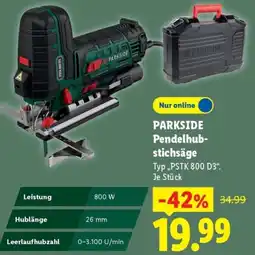 Lidl PARKSIDE Pendelhubstichsäge Angebot