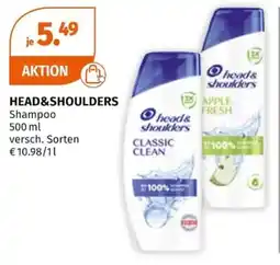 Müller HEAD&SHOULDERS Shampoo Angebot
