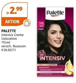 Müller PALETTE Intensiv Creme Coloration Angebot