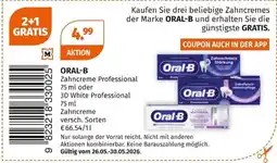 Müller Oral-B Zahncreme Professional, 3D White Professional Angebot