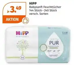 Müller HIPP Babysanft Feuchttücher Angebot